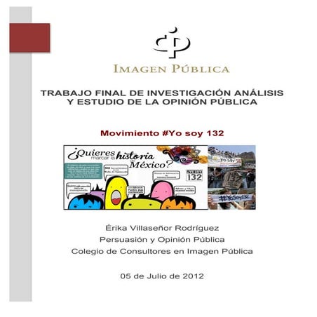 Final persuasión y opinión pública