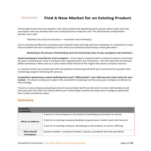 1 find a_new_market(2)