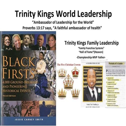 Trinity Kings World Leadership: King Barry of the Ratliff Kingdom... | DOCX
