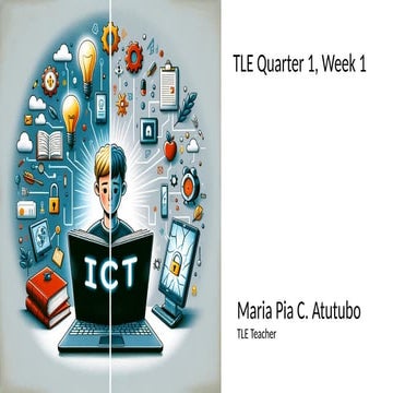 Tools and equipment in ICT for Grade 8 Students | PPTX