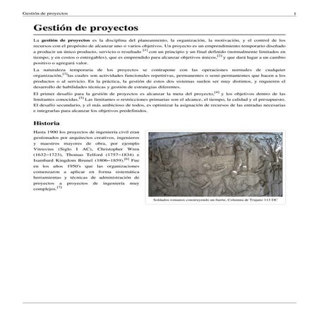 1 gestion de proyectos | PDF
