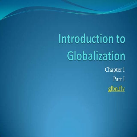 1+globalization
