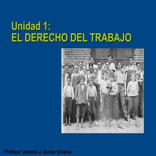 El derecho del Trabajo (FOL grado m...