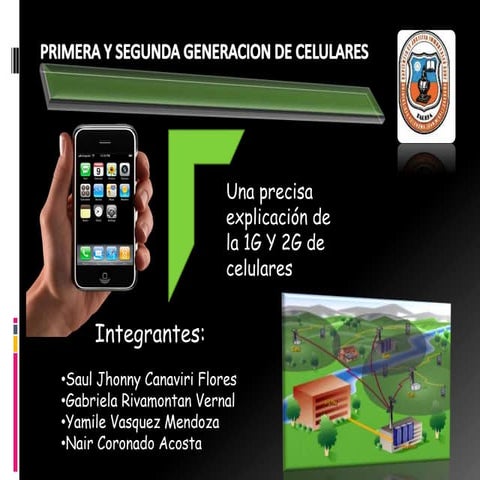 1 g y 2g celulares 