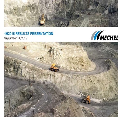 1H 2015 FINANCIAL RESULTS