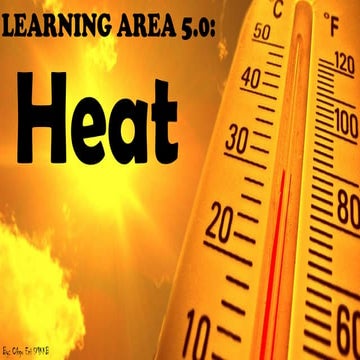 Learning area 5.0 Chapter HEAT KSSM FORM 2 | PPTX