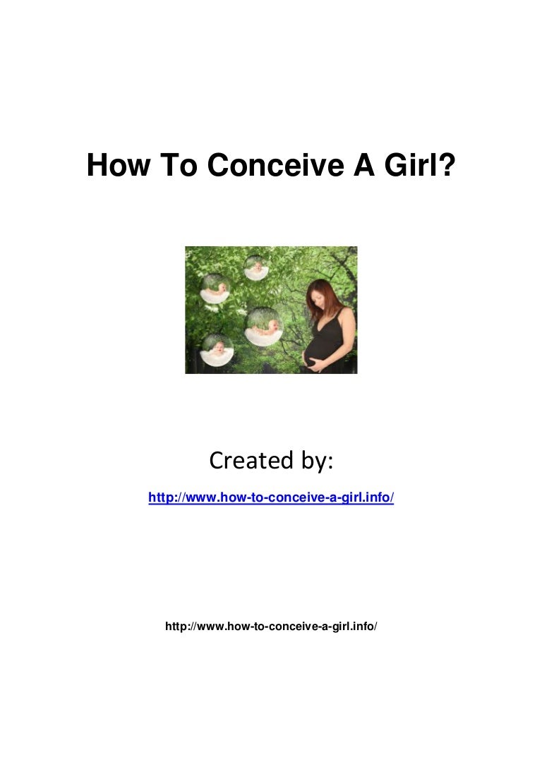1 how to conceive a girl