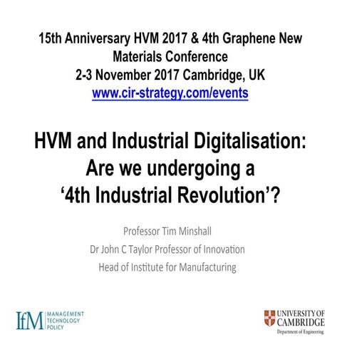 Industry digitalisation