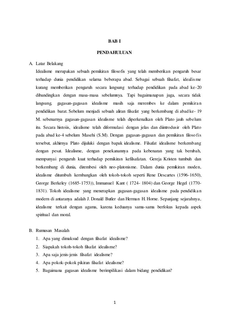 Idealisme