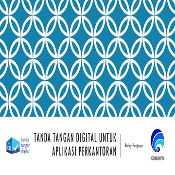 Presentasi Seminar TTD Aplikasi Perkantoran