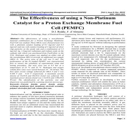 PEM Water Electrolysis | PDF