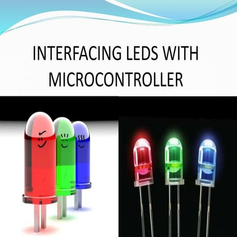 Basic interfacing of LEDs