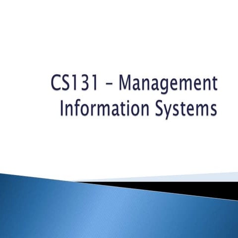  introduction to CS131