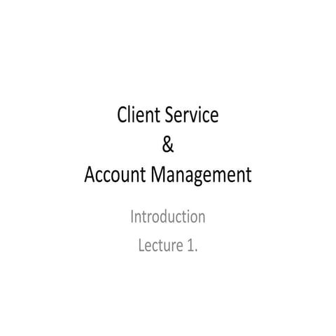 Introduction Account Management in Media Sciences