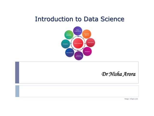 1 introduction to data science | PPT