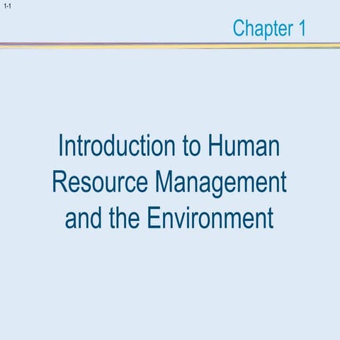 1 introduction to hrm | PPT | Human Resources | Business