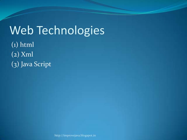 1 introduction to html