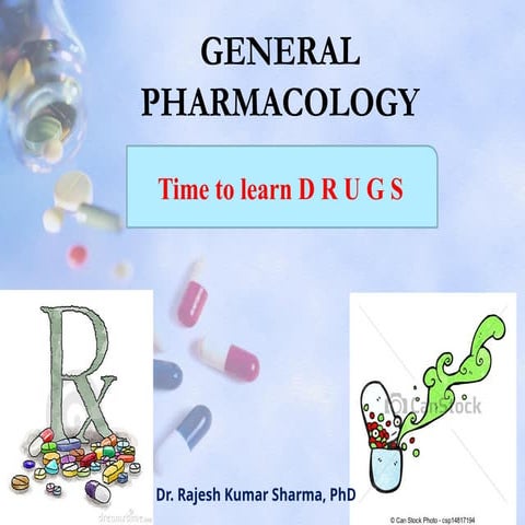 Introduction to pharmacology 1 | PPT