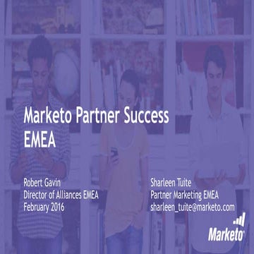 Marketo Partner Programme 