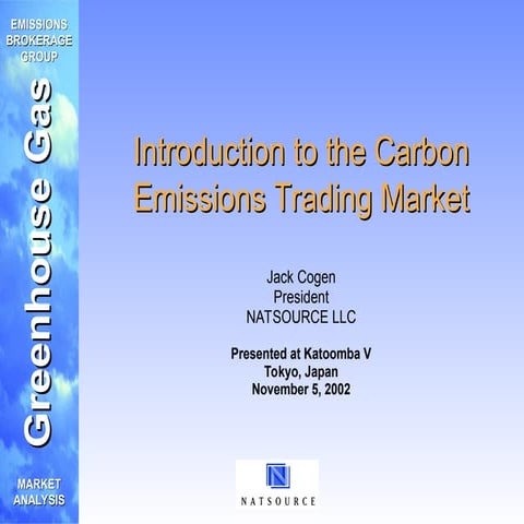 Comprehensive Analysis of the Global Greenhouse Gas Emissions Trading ...