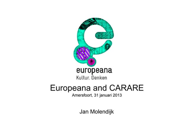 Europeana en CARARE