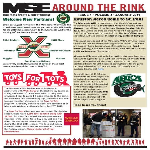 MSE Around the Rink - January 2011