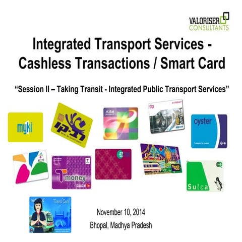 Session 2.1 - Integrated Transport 