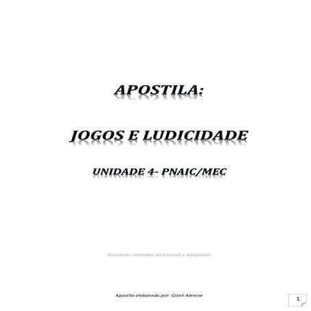 1jogosdiversospnaicunidade4 130721154420-phpapp01