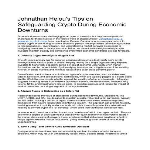 Johnathan Helou’s Tips on Safeguarding Crypto During Economic Downturns.docx