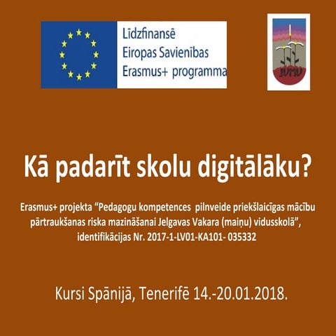 Kā padarīt skolu digitālāku?