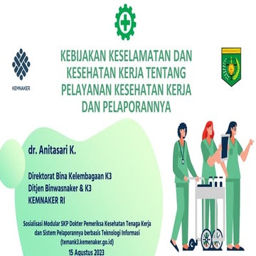 1 Kebijakan K3 Tentang Pkk Dan Pelaporannya 140823 Fix Pdf