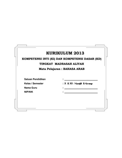 Analisis Skl Ki Kd Bahasa Inggris