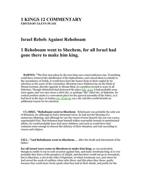 1 Kings 12 Commentary PDF 1-kings-12-commentary-pdf