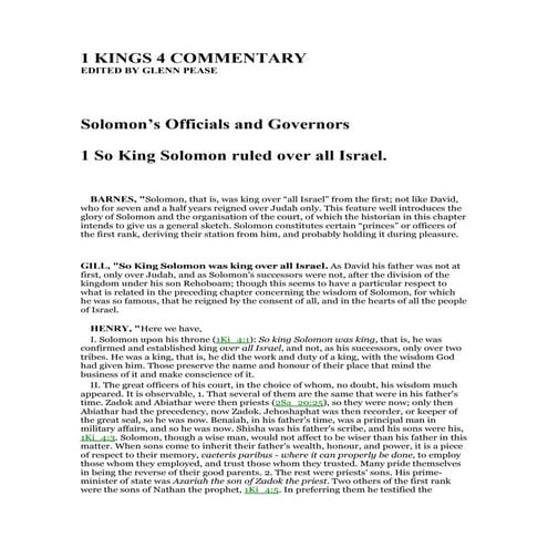 1-kings-4-commentary-pdf
