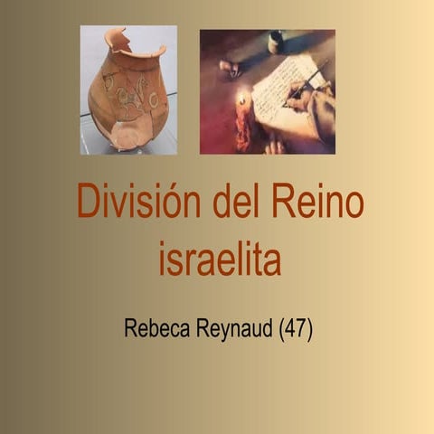 1 la división del reino