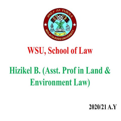 1 Land law 3rd year law course  Chap 1-7.pptx