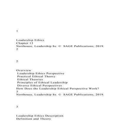 1Leadership EthicsChapter 13Northouse, Leadershi.docx