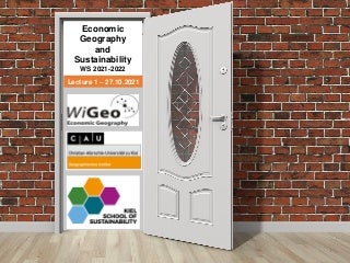 Introduction to economic geography by Eduardo Oliveira