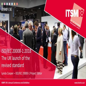 Lynda Cooper: ISO/IEC 20000 - The Launch of the Revised Standard