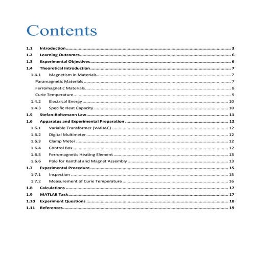 Magnetic Phase Transitions | PDF