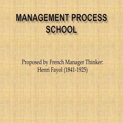 1 management process school 
