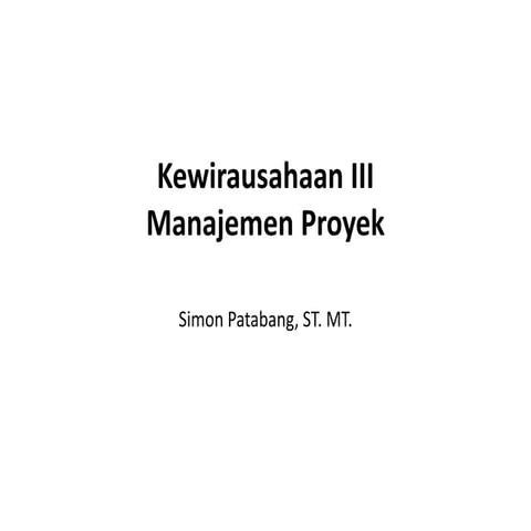 1 manajemen proyek