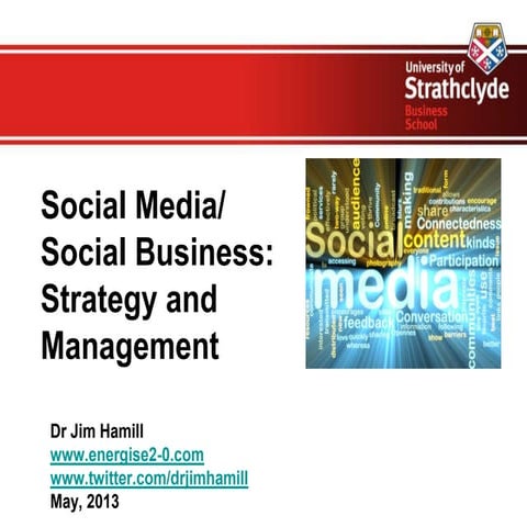 Strathclyde MBA: Social Media/Social Business Class Abu Dhabi and Malaysia, M...