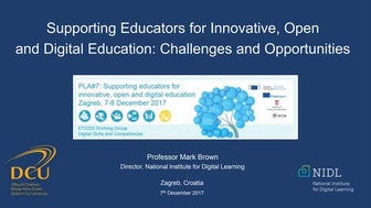 Digital Skills Gap Peer Learning Activity - Supporting Educators for Innovati...