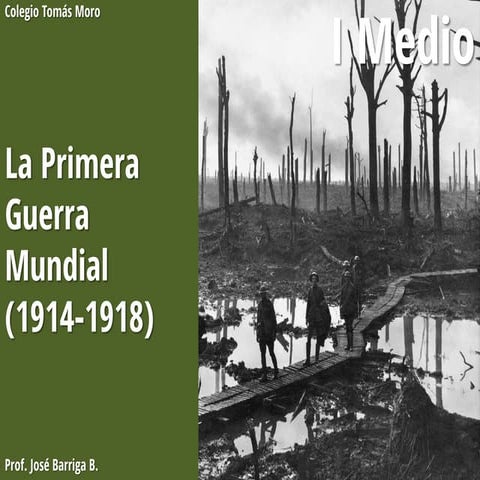 1° medio. primera guerra mundial