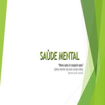 Saúde Mental