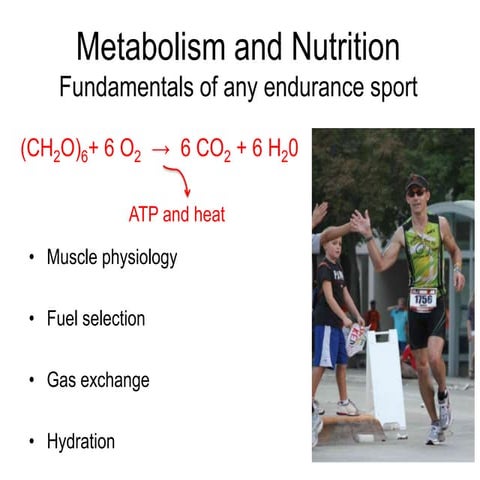 metabolism and nutrition