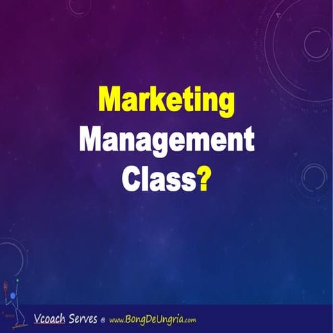 Why HyperMarketing Management Class with VCoach bong