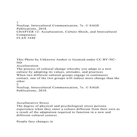 1Neuliep, Intercultural Communication, 7e. © SAGE Publications.docx
