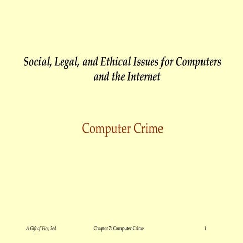 Computer crime
